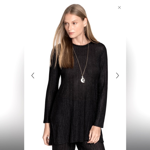 NWT Johnny Was Jenna Metallic Tunic - Small - Picture 3 of 14